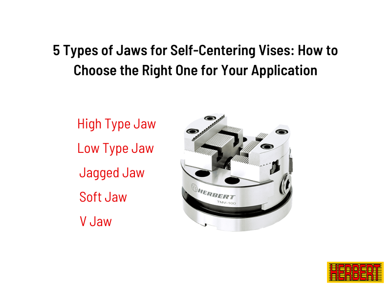 5 Types of Jaws for Self-Centering Vises: How to Choose the Right One for Your Application