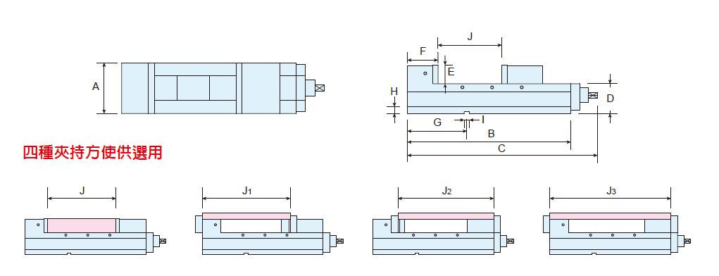 MC Power Vise-Universal Powerful-Type Precision Vise